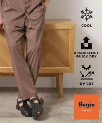 THE SHOP TK (Men)/ザ ショップ ティーケー 【Ｂｅｇｉｎ７月号掲載】クールファイバーイージーパンツ　接触冷感／吸水速乾／ＵＶケア／軽量／セットアップ可（２００２４６２３４７）