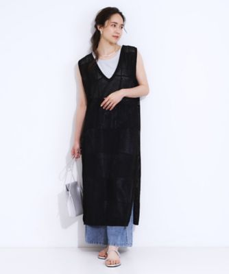 【美品】前後使用できる２WAYワンピース サイド ドロスト 2way ワンピース HUIT 全3色｜hit331-0286【1