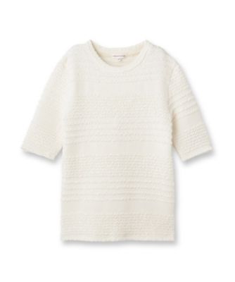 【洗える／伸縮性】フリルジャージＴシャツ（２００２４６３００５）