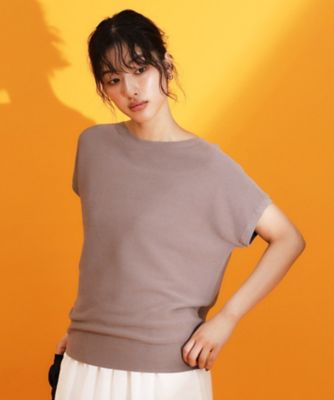 【人気シリーズ／６色展開】美人フレンチニット【毛玉になりにくい／洗濯機ＯＫ】（２００２４６３０８６）