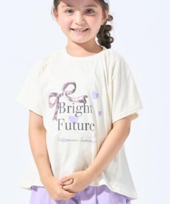 SHOO･LA･RUE (Baby&Kids)/シューラルー 【１００－１５０ｃｍ／ひんやり】スパンコールモチーフＴシャツ（２００２４６３１０８）