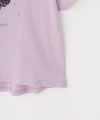 【１００－１５０ｃｍ／ひんやり】スパンコールモチーフＴシャツ（２００２４６３１０８）