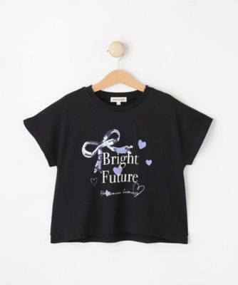 【１００－１５０ｃｍ／ひんやり】スパンコールモチーフＴシャツ（２００２４６３１０８）