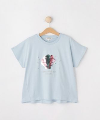 【１００－１５０ｃｍ／ひんやり】スパンコールモチーフＴシャツ（２００２４６３１０８）