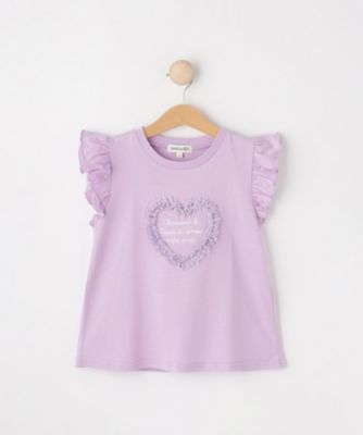 【１００－１５０ｃｍ／ひんやり】花びらモチーフＴシャツ（２００２４６３１０９）