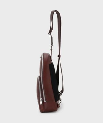 NEW 新品 未使用 タケオキクチ 水シボレザーワンショルダーバッグ 水シボレザーワンショルダーバッグ（ショルダーバッグ） | TAKEO