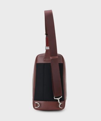 NEW 新品 未使用 タケオキクチ 水シボレザーワンショルダーバッグ 水シボレザーワンショルダーバッグ（ショルダーバッグ） | TAKEO
