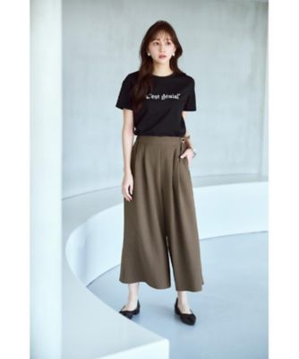 パール調刺繍ロゴＴシャツ【汗ジミ防止／吸水速乾／接触冷感／ＵＶケア／洗濯機洗い可】（２００２４６３６７２）