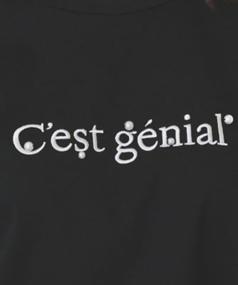 パール調刺繍ロゴＴシャツ【汗ジミ防止／吸水速乾／接触冷感／ＵＶケア／洗濯機洗い可】（２００２４６３６７２）