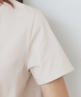 パール調刺繍ロゴＴシャツ【汗ジミ防止／吸水速乾／接触冷感／ＵＶケア／洗濯機洗い可】（２００２４６３６７２）