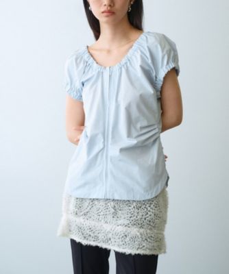 CODE A (Women)/コードエー ｓｐｏｒｔｙ　ｇａｔｈｅｒｅｄ　ｂｌｏｕｓｅ（２００２４６３７３８）