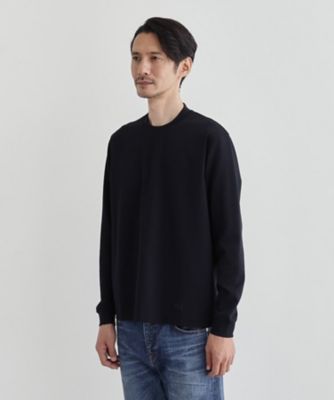 TAKEO KIKUCHI (Men)/タケオキクチ【Sサイズ~】ストレッチ ポンチ テーラード Tシャツ(2002464164) クロ019 トップス【三越伊勢丹/公式】