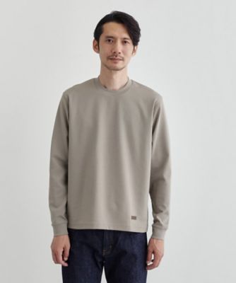 TAKEO KIKUCHI (Men)/タケオキクチ【Sサイズ~】ストレッチ ポンチ テーラード Tシャツ(2002464164) チャ042 トップス【三越伊勢丹/公式】