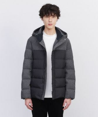 【送料無料】TAKEO KIKUCHI (Men)/タケオキクチ カラーコンビ ダウンブルゾン(2002464172) クロ219 コート・ジャケット【三越伊勢丹/公式】