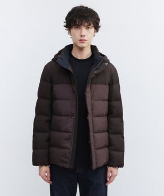 【送料無料】TAKEO KIKUCHI (Men)/タケオキクチ カラーコンビ ダウンブルゾン(2002464172) チャ244 コート・ジャケット【三越伊勢丹/公式】