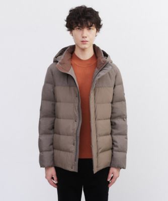 【送料無料】TAKEO KIKUCHI (Men)/タケオキクチ カラーコンビ ダウンブルゾン(2002464172) ベージュ554 コート・ジャケット【三越伊勢丹/公式】