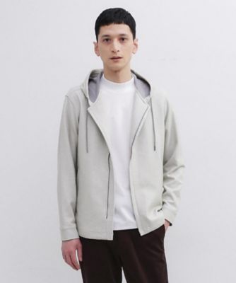 TAKEO KIKUCHI (Men)/タケオキクチ【JUST ONE LAYER】ダウンファブリックZIPパーカー(2002464178) ベージュ050 トップス【三越伊勢丹/公式】