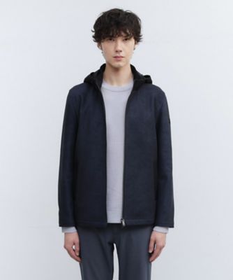 【送料無料】TAKEO KIKUCHI (Men)/タケオキクチ【JUST ONE LAYER】ダウンファブリック ジップアップ フード ブルゾン(2002464183) アオ094 コート・ジャケット【三越伊勢丹/公式】