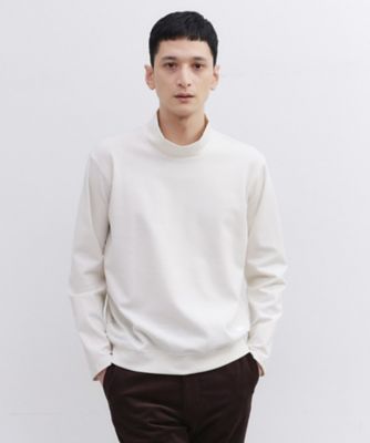 TAKEO KIKUCHI (Men)/タケオキクチ【Sサイズ~】ウォーム ミラノリブ オフネック プルオーバー(2002464187) シロ003 トップス【三越伊勢丹/公式】