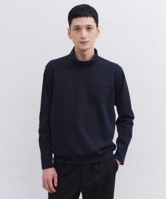 TAKEO KIKUCHI (Men)/タケオキクチ【Sサイズ~】ウォーム ミラノリブ オフネック プルオーバー(2002464187) アオ094 トップス【三越伊勢丹/公式】