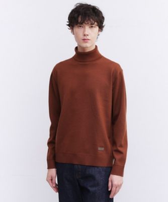 TAKEO KIKUCHI (Men)/タケオキクチ【Sサイズ~】アンチピリング タートルネック ニット(2002464188) チャ043 トップス【三越伊勢丹/公式】