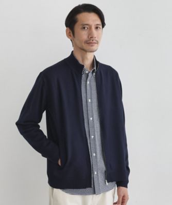 アンチピリング ジップアップ ニット（2002464192） | TAKEO