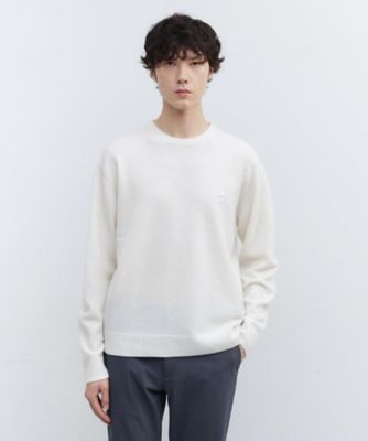 Air Palette Knit】ワンポイント カラーニット プル