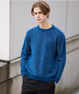 メランジ ニットプルオーバー（2002464198） | TAKEO