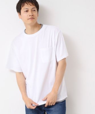 ＜Dessin (Men) ＞レイヤードライクＴシャツ（２００２４６４５７９）