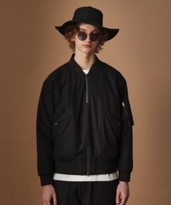 株DAICHI Sサイズ～】MA－1風中わた入りプルオーバーブルゾン