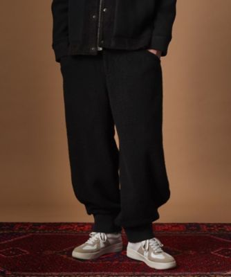 ウール混パイルボアスウェットパンツ（2002464617） | TAKEO