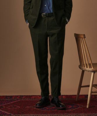 TAKEO KIKUCHI (Men)/タケオキクチ【Sサイズ~】ドビーキャラメルコールスラックス(2002464625) カーキ028 パンツ・ズボン【三越伊勢丹/公式】