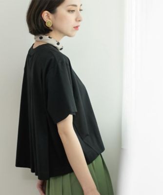 バックフレアショートＴシャツ【洗濯機洗い可】（２００２４６４７８４）