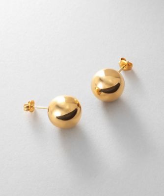 ＜COCOHNIK ONKITSCH (Women)＞シルバー　ホロウピアス　ボールスタッドＭ　ＧＰ（２００２４６５３０５）