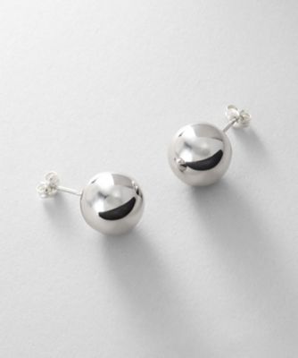 ＜COCOHNIK ONKITSCH (Women)＞シルバー　ホロウピアス　ボールスタッドＭ（２００２４６５３０７）
