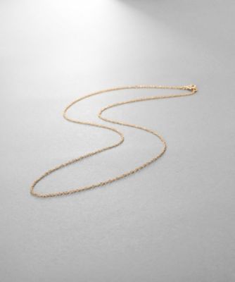 ＜COCOHNIK ONKITSCH (Women)＞Ｋ１０スキニーネックレス　スクリューツイスト（２００２４６５３１３）