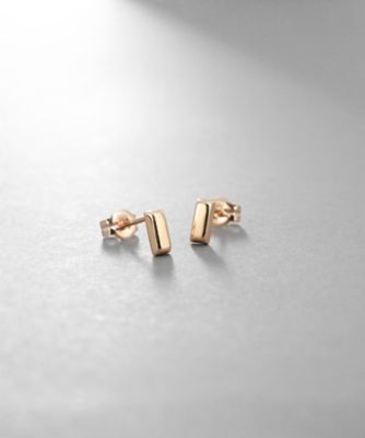 ＜COCOHNIK ONKITSCH (Women)＞Ｋ１０ホロウブリオンシェイプピアス（２００２４６５３１８）