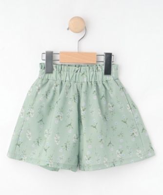 【関税込み】Loulou de Saison ショートパンツ 100－150cm／撥水】総柄ハートポケットショートパンツ