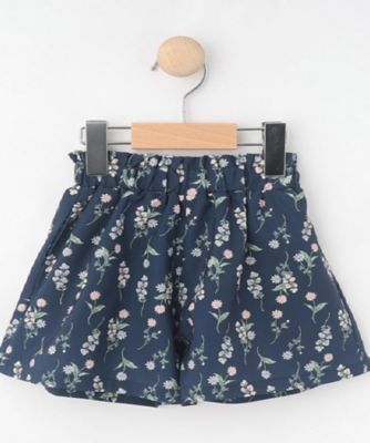 【関税込み】Loulou de Saison ショートパンツ 100－150cm／撥水】総柄ハートポケットショートパンツ