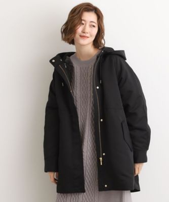 名品アウター／3WAY・はっ水】ボアライナー付きモッズコート