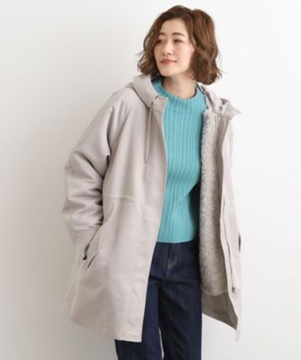 名作 green 現HYKE コヨーテファー ボアライナー モッズコート L 名作 green 現HYKE コヨーテファー ボアライナー モッズコート L 名作