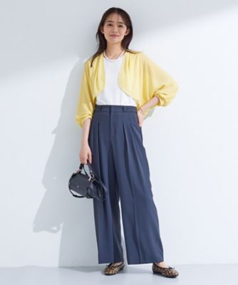 極美品♡ルネ♡ボレロカーディガン 軽く羽織れる】ボレロカーディガン（2002465367） | INDIVI