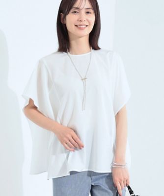 HIROKO BIS / ヒロコビス 幾何柄レースブラウス /洗える HIROKO BIS｜幾何柄レースブラウス /洗える | Rakuten Fashion