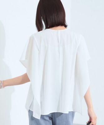 インドカディ　四角ブラウス　シロ インドカディ 四角ブラウス シロ インドカディ 四角ブラウス シロ