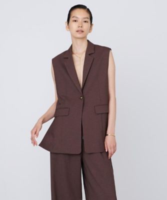 【接触冷感／セットアップ対応】リネンライクジレジャケット【カセット服／通勤・オフィス】（２００２４６５３７７）