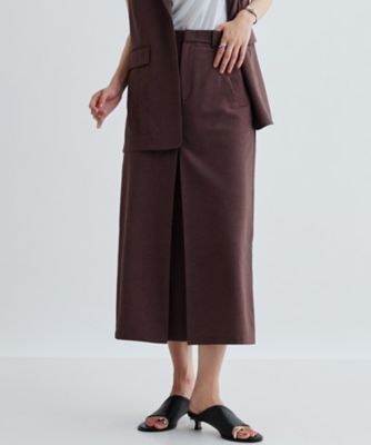 kitta ロングタックスカート　新品　リネン kitta ロングタックスカート新品リネン