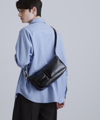 ダブルポケットショルダーバッグ（2002465403） | tk