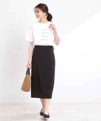 UVカット／接触冷感／マシンウォッシュ可】ドルマンスリーブロゴT