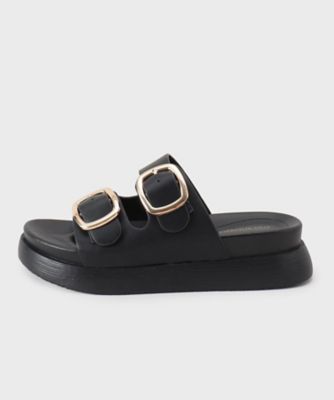 軽量】ゴールドバックルフットベッドサンダル