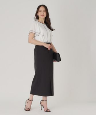 tシャツ 「手洗い可／日本製」異素材組合せのジャージトップス レディース COUP DE CHANCE tシャツ 「洗える／日本製」異素材組合せの